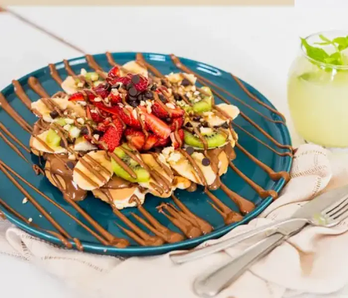 Ekstra Meyveli Waffle