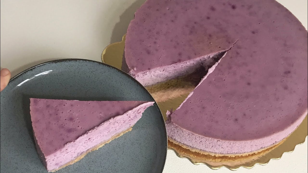 Yaban mersinli cheesecake